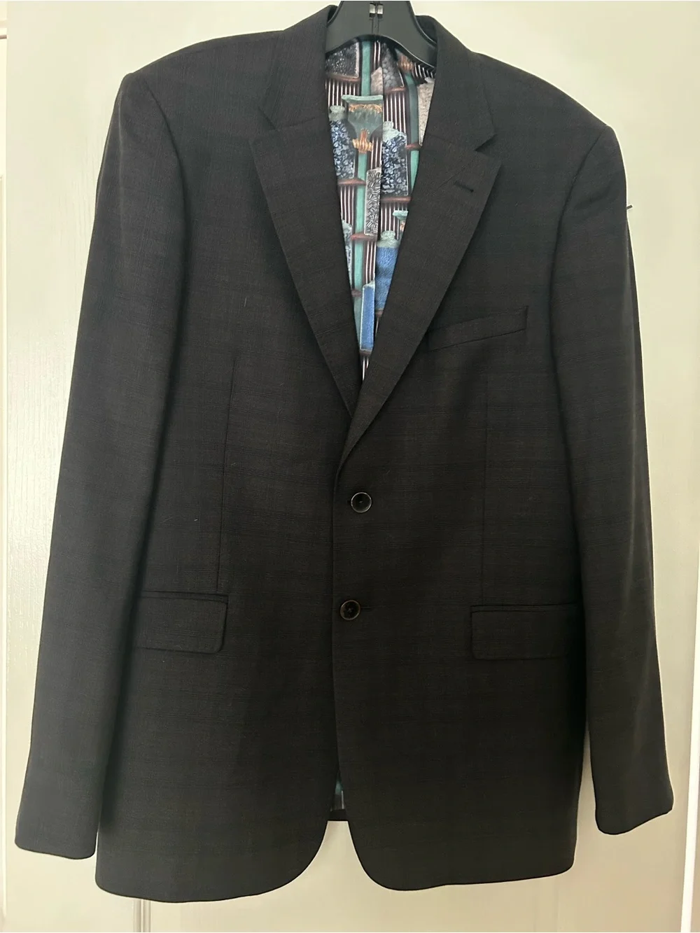 Ted Baker Charcoal Two-Button Tailored Blazer
